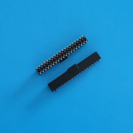 चीन Right Angle Female Header Connector , Double Type 2.0mm Pitch Female Pin Connector वितरक