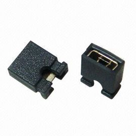 चीन Tin Plated Brass Mini Jumper Connector , 2.54mm Pitch Open / Close Type Mini Pin Connector वितरक