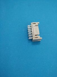 चीन Dual Row PCB Shrouded Header Connectors Straight - Angle Wafer DIP 180 2 X 3 Poles वितरक