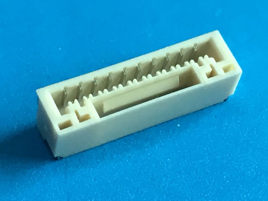 10 Poles Pcb Board To Board Connectors 2.0mm Pitch Through Board Cable Connector