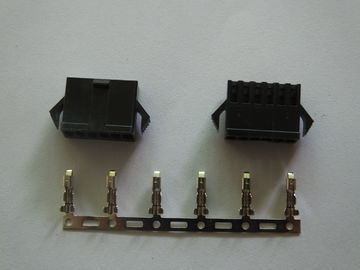 चीन Nylon 66 UL94V-0 Housing Power Supply Connectors for AWG #18 - 22 Applicable Wire वितरक